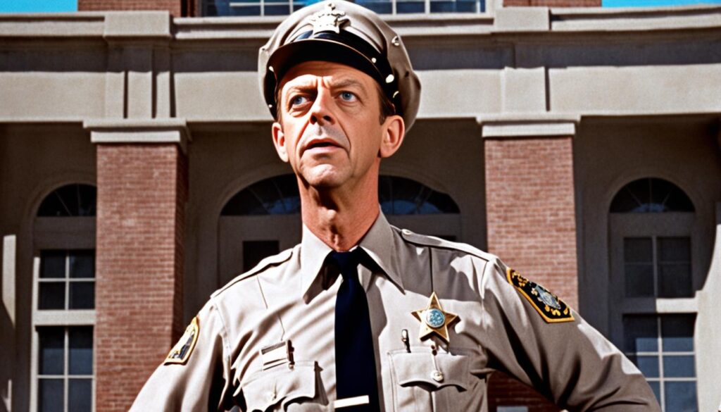 Don Knotts as Deputy Sheriff Barney Fife