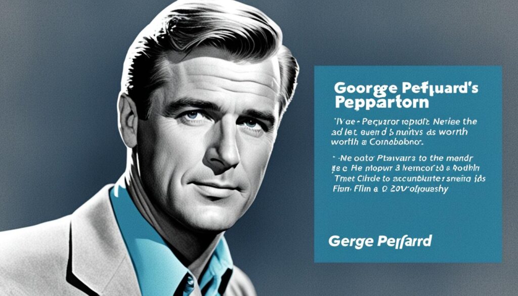 George Peppard's Popularity Through Ages